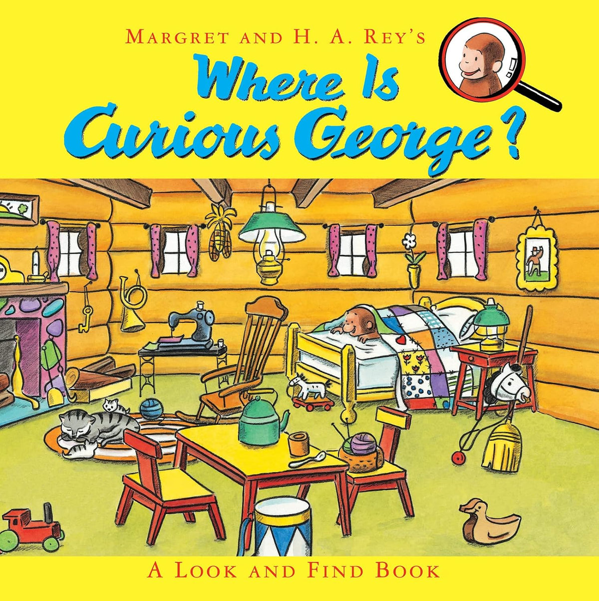 Where Is Curious George?: A Playful Seek-and-Find Adventure with Curious George in Every Room of the Busy Museum