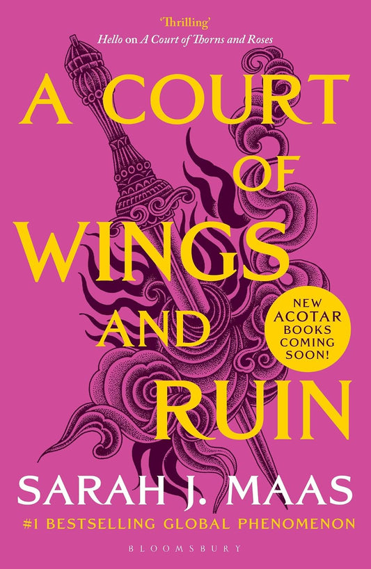 A Court of Wings and Ruin: The third book in the GLOBALLY BESTSELLING, FANTASY ROMANCE series (A Court of Thorns and Roses 3)
