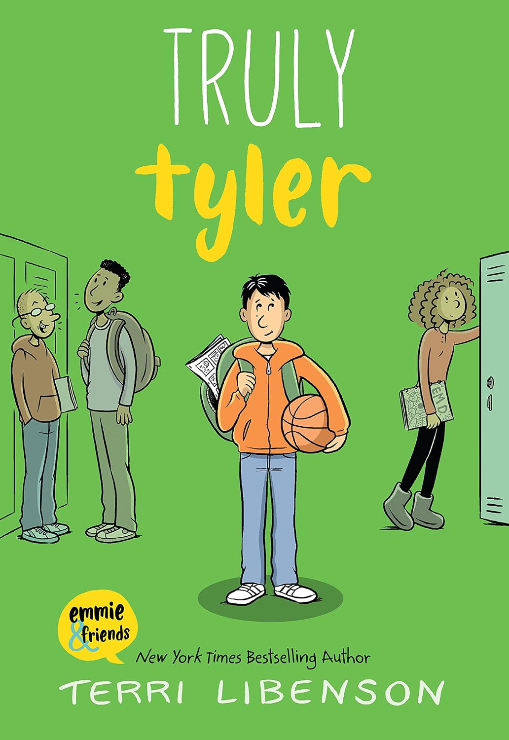 Emmie & Friends: Truly Tyler: A Graphic Novel – A Middle School Comic About Crushes, Basketball, and True Friendship for Kids (Ages 8-12)
