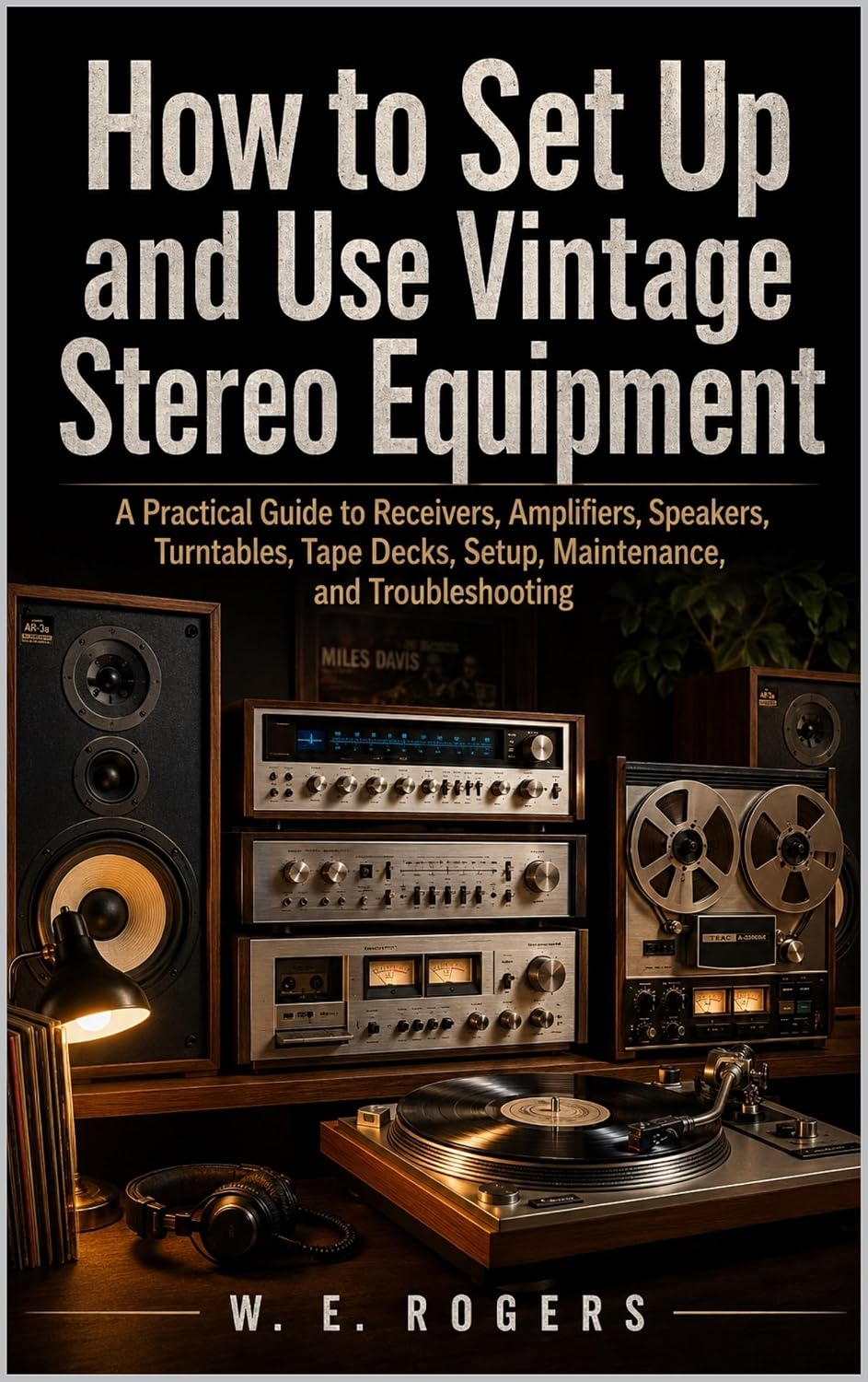 How to Set Up and Use Vintage Stereo Equipment: A Practical Guide to Receivers, Amplifiers, Speakers, Turntables, Tape Decks, Setup, Maintenance, and Troubleshooting (The Simple Stereo Series Book 2)