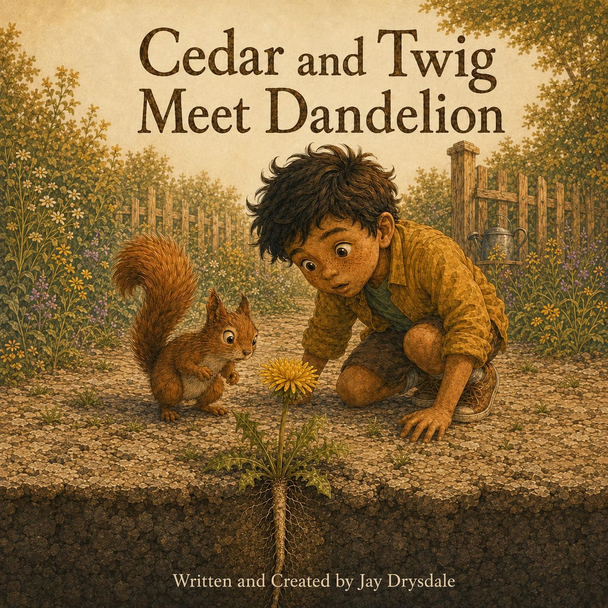 Cedar and Twig meet Dandelion