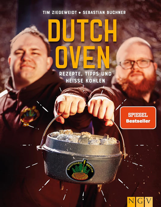 Sauerländer BBCrew Dutch Oven Kochbuch: Rezeptbuch mit Rezepten, Tipps und heißen Kohlen I BBQ Grillen Outdoor Camping Feuertopf