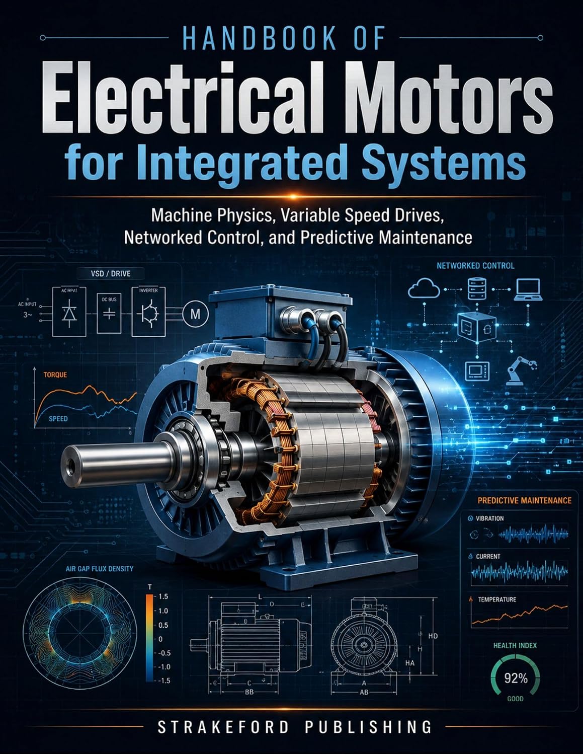 Handbook of Electrical Motors for Integrated Systems: Machine Physics, Variable Speed Drives, Networked Control, and Predictive Maintenance