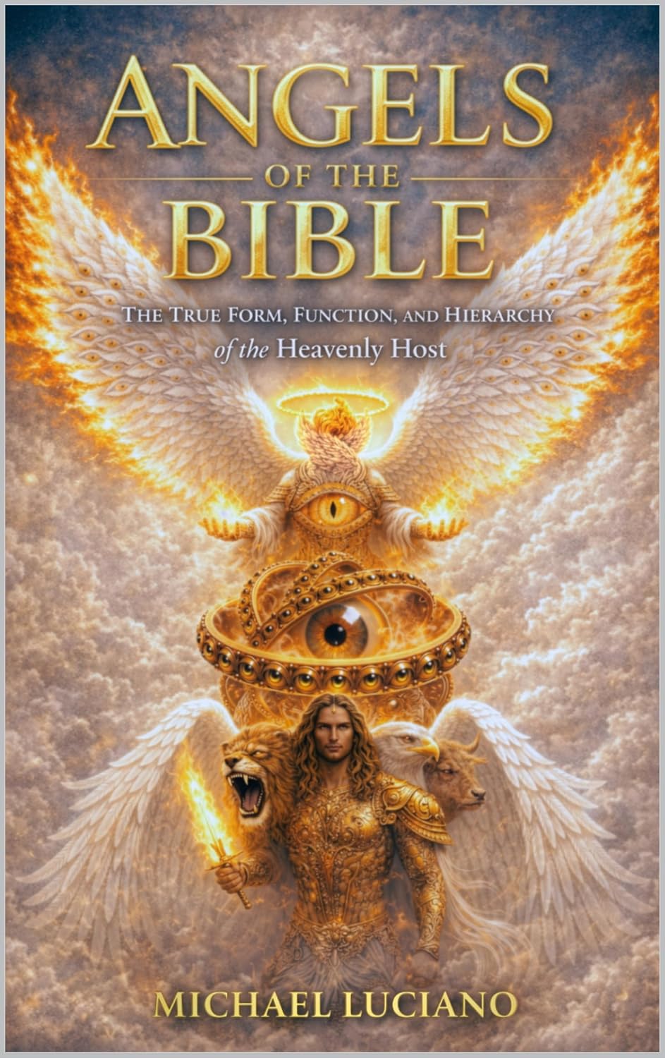 Angels of the Bible: The True Form, Function, & Hierarchy of the Heavenly Host- An Angelology Guide to Biblically Accurate Angels (Archangels, Seraphim, Ophanim, Cherubim & More)