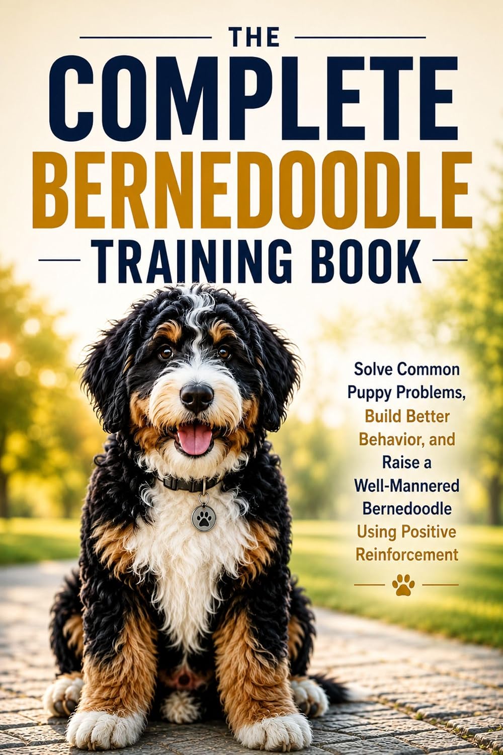The Complete Bernedoodle Training Book: Solve Common Puppy Problems, Build Better Behavior, and Raise a Well-Mannered Bernedoodle Using Positive Reinforcement