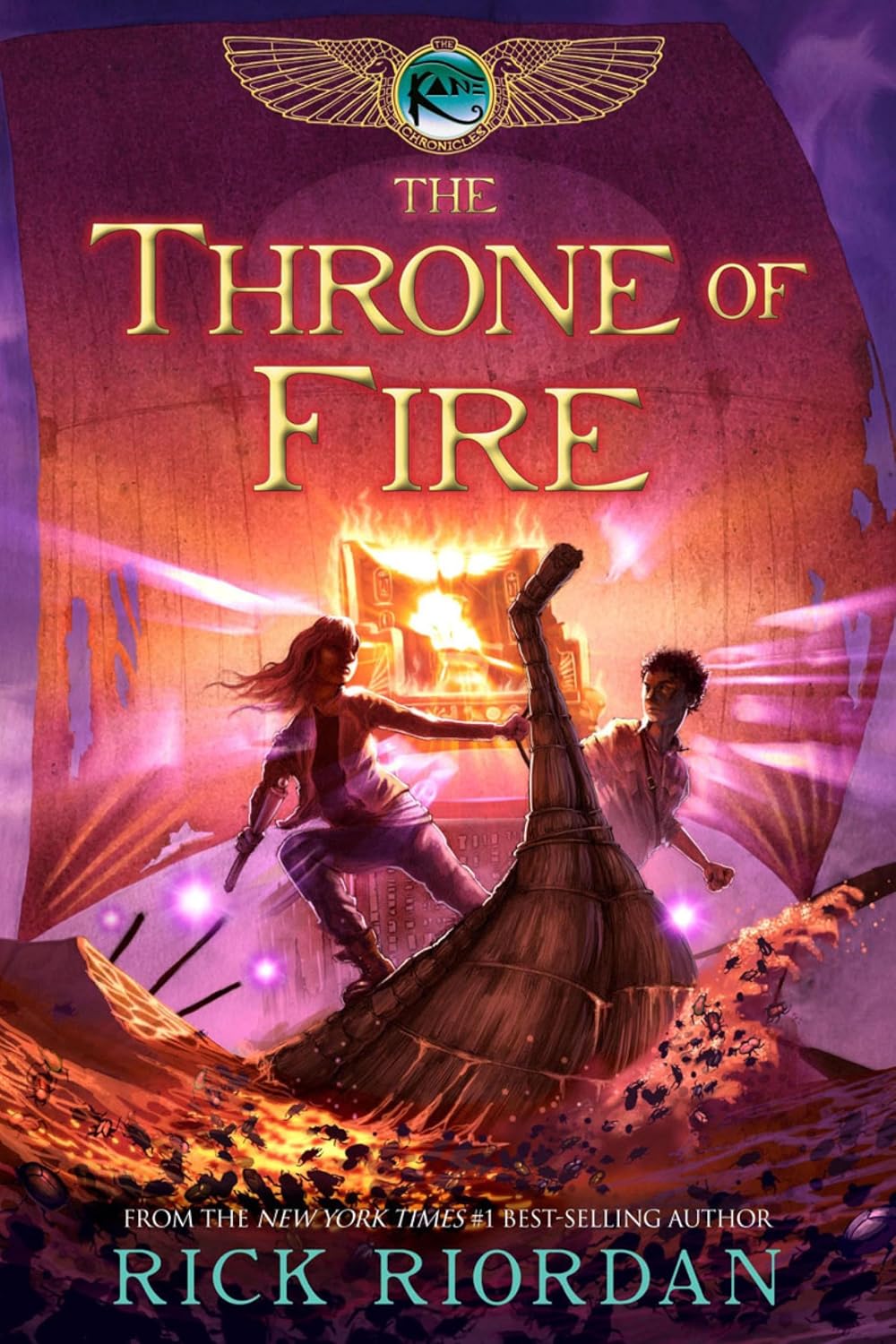 Kane Chronicles, The, Book Two: The Throne of Fire (The Kane Chronicles 2)