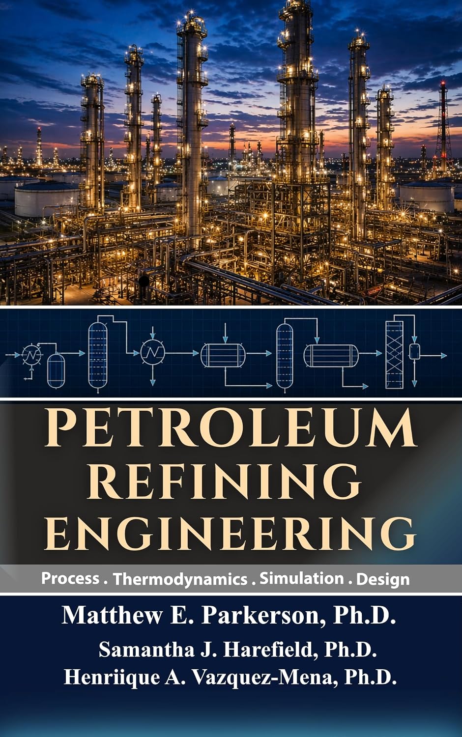 PETROLEUM REFINING ENGINEERING : Process, Thermodynamics, Simulation, and Design.