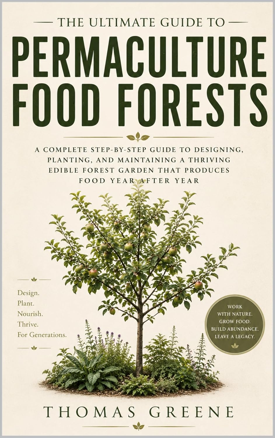 The Ultimate Guide to Permaculture Food Forests: A Complete Step-by-Step Guide to Designing, Planting, and Maintaining a Thriving Edible Forest Garden ... Food Year After Year (Healthy Homesteading)