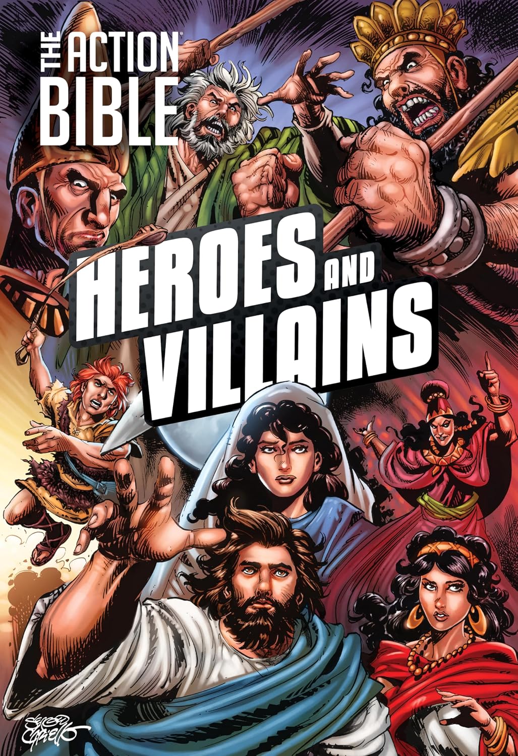 The Action Bible: Heroes and Villains