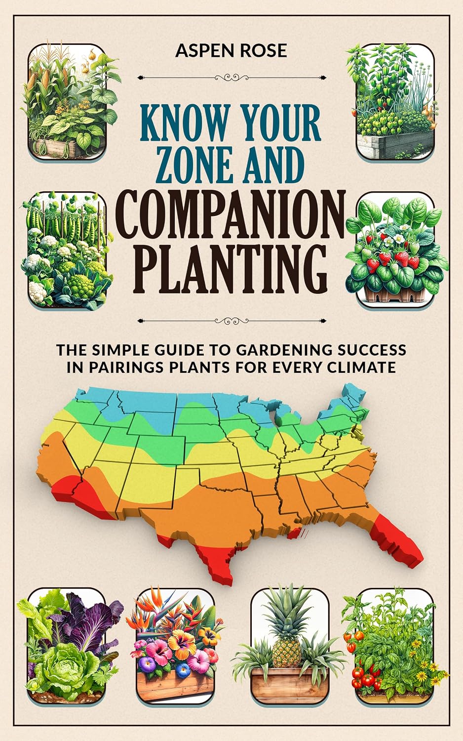 Know Your Zone and Companion Planting: The Simple Guide to Gardening Success in Pairings plants for Every Climate