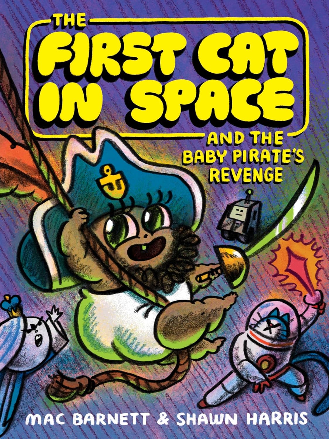 The First Cat in Space and the Baby Pirate’s Revenge: A Graphic Novel – A Swashbuckling Pirate Adventure about Mutiny and Betrayal for Kids (Ages 8-12)