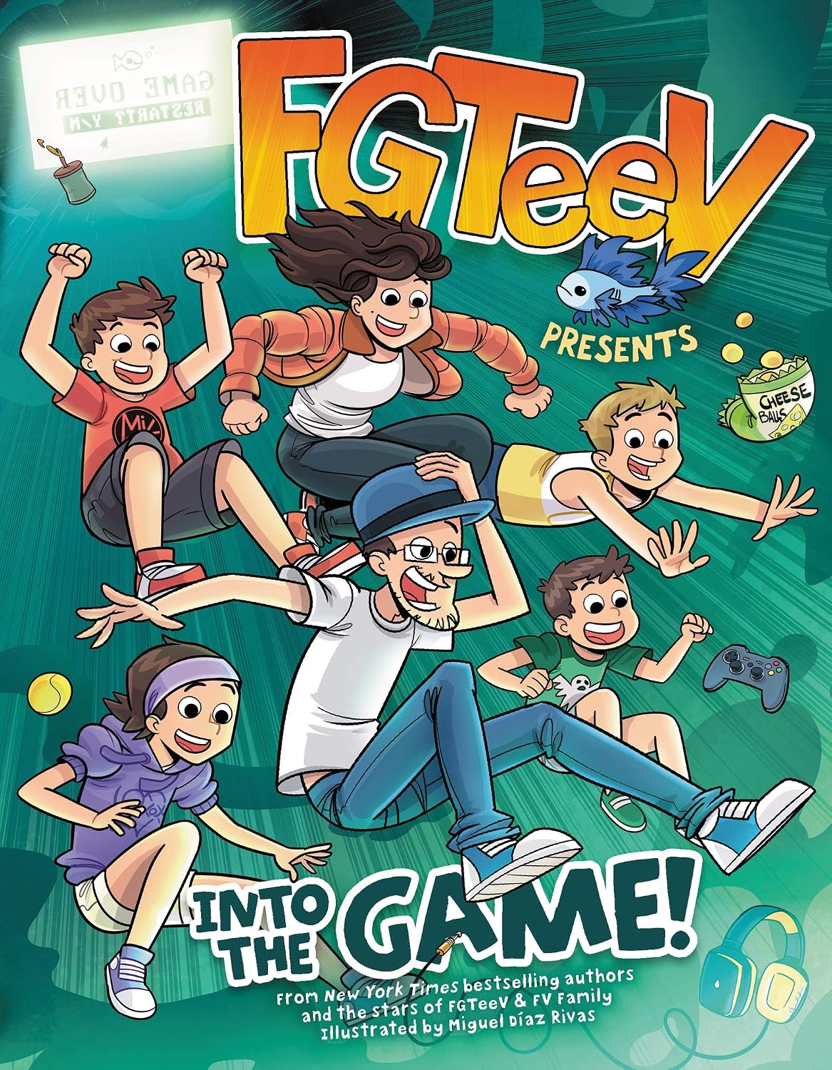 FGTeeV Presents: Into the Game!: A Graphic Novel – An NYT Bestselling Action Adventure Story About Family Gaming
