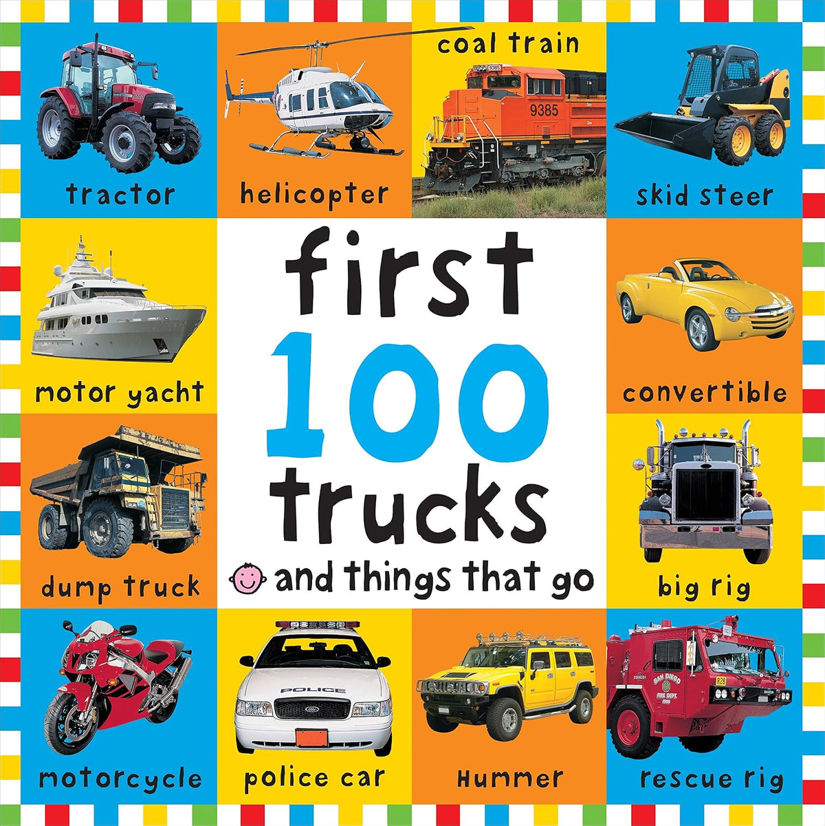 First 100 Big Board: Trucks and Things That Go