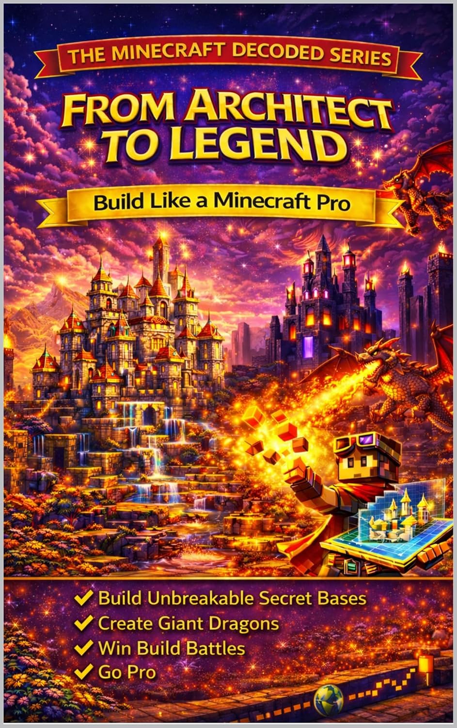 From Architect to Legend: The Ultimate Pro Building Guide for Minecraft (Minecraft Decoded Book 5)