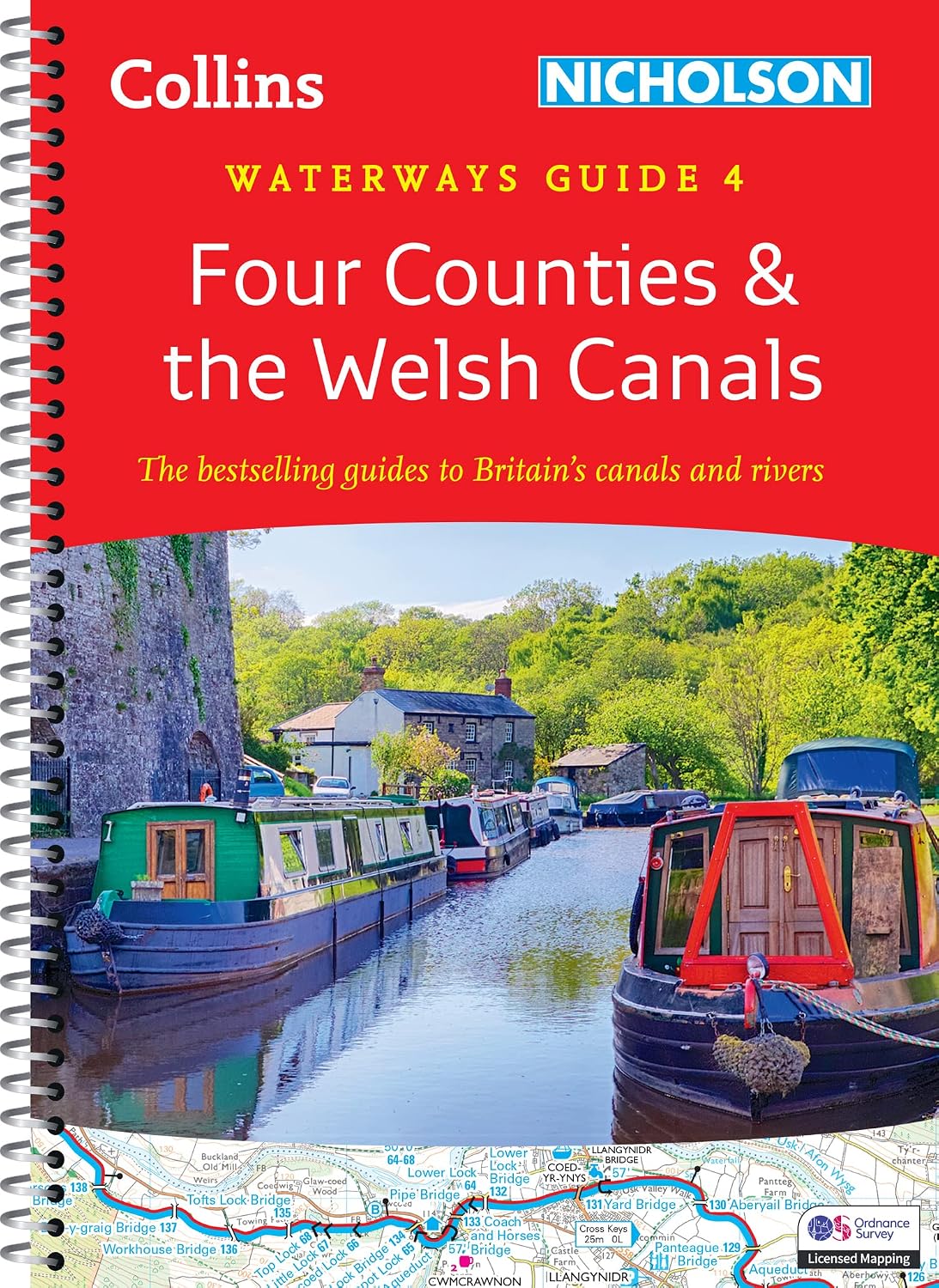 Four Counties and the Welsh Canals: For everyone with an interest in Britain’s canals and rivers (Collins Nicholson Waterways Guides)