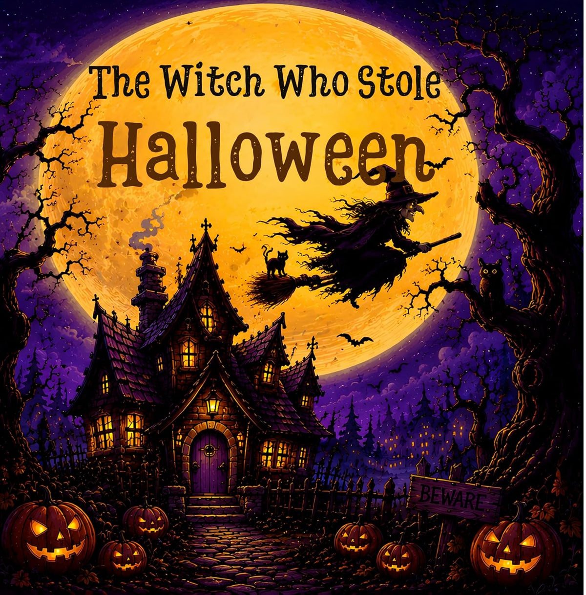 The Witch Who Stole Halloween : A Magical Rhyming Halloween Picture Book for Kids