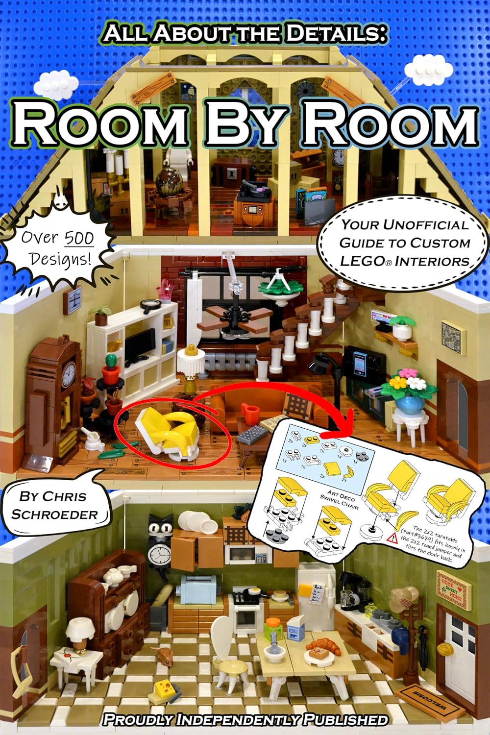 Room By Room: Your Unofficial Guide to Custom LEGO® Interiors (All About the Details)